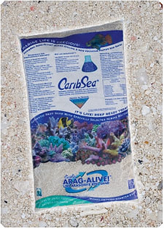 Carib Sea Arag-Alive -West Caribbean Reef живой арагонитовый песок размер песчинок 1-5мм пакет 9кг - Кликните на картинке чтобы закрыть